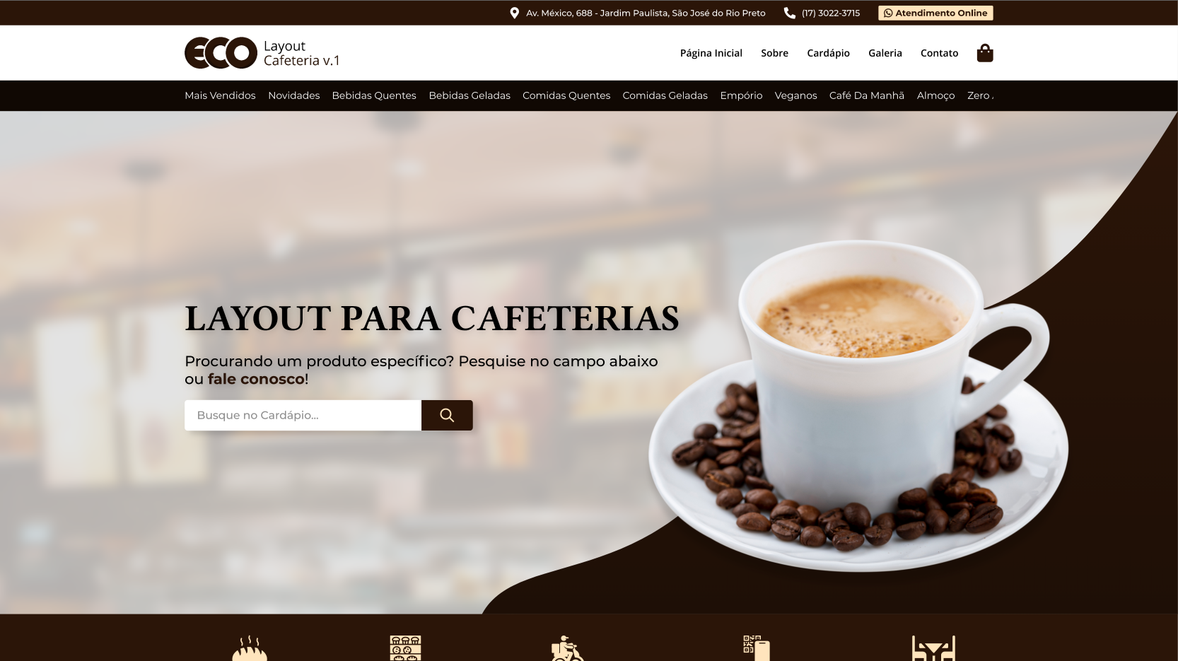 Tema Cafeteria 1 Eco Webdesign